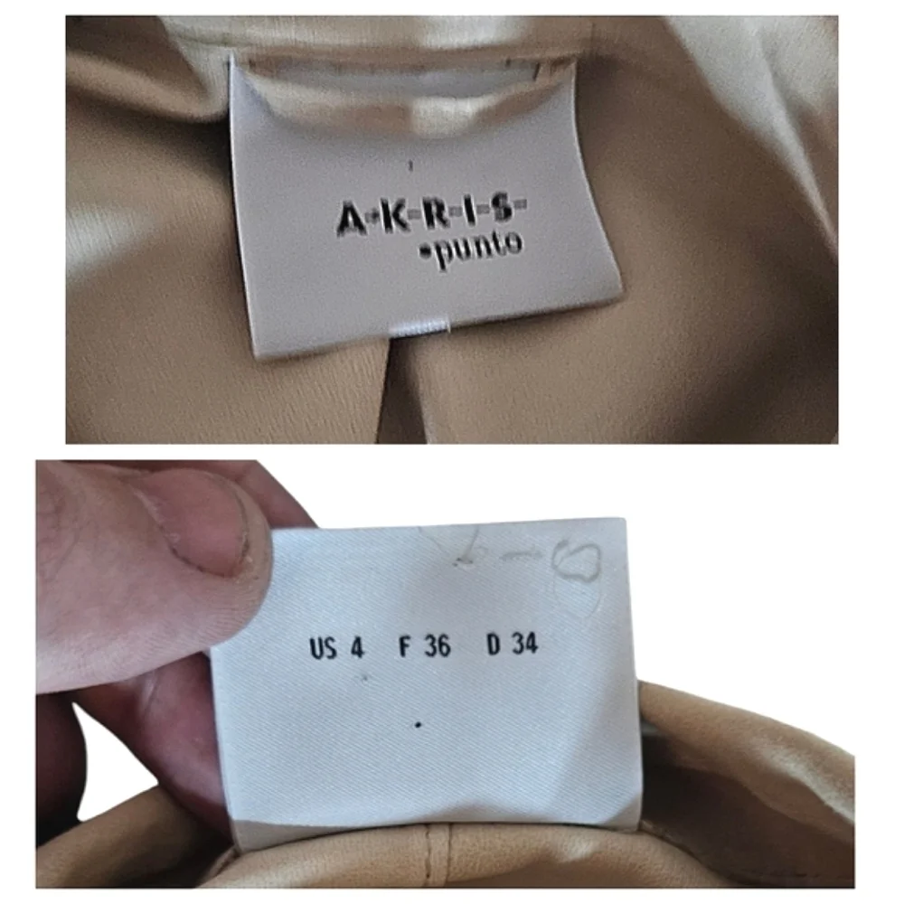 Akris Punto | Lambskin Suede Jacket | Women's | Size 4_3